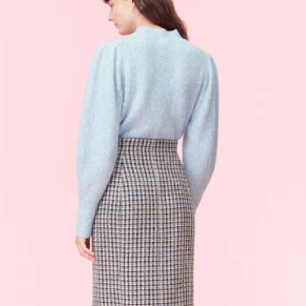 Rebecca Taylor Optic Tweed Pullover - Picture 3 of 15